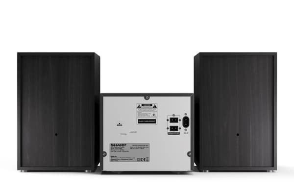 Sharp XL-B517D(BK) Hi-Fi-mikrosystem, CD/FM/USB/Bluetooth v5.0, Aux-ingång, 45W, Black Sharp | Hi-Fi mikrosystem | XL-B517D(BK) |
