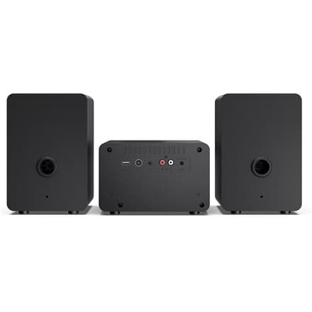 Sharp XL-B520D(BK) Tokyo Hi-Fi Micro System 2.0, FM/DAB/DAB+/USB, CD, Bluetooth 5.0, Aux-ingång, Black Sharp | Svart | XL-B520D(BK)