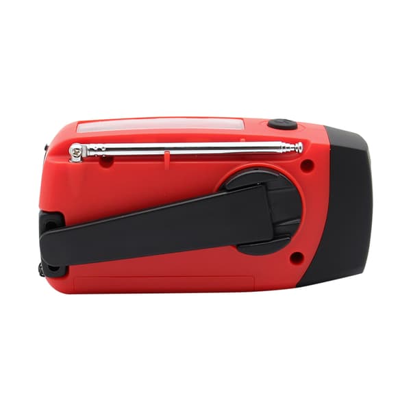 Smart Vevradio (Nödradio) Solcell Ficklampa Powerbank
