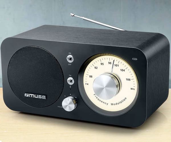 Muse Fm Radio M-095bt Sort