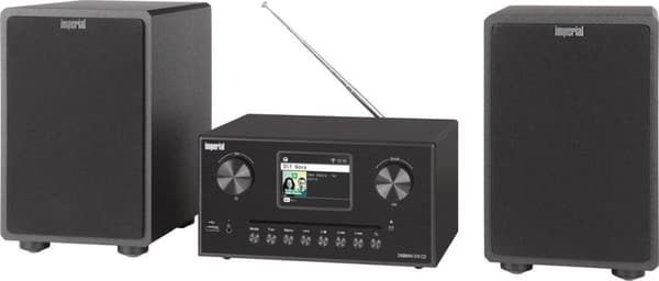 Imperial DABMAN i310 CD sw mikro hi-fi system med forstærker, DAB+/FM internet (22-329-00)