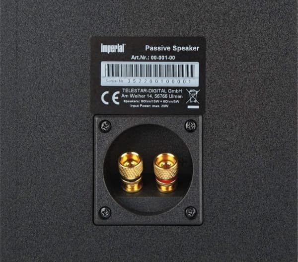 Imperial DABMAN i310 CD sw mikro hi-fi system med forstærker, DAB+/FM internet (22-329-00)