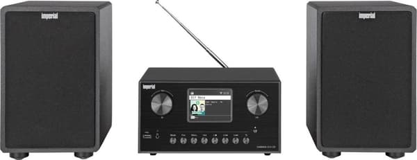 Imperial DABMAN i310 CD sw mikro hi-fi system med forstærker, DAB+/FM internet (22-329-00)