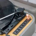 Miniatyrbild 5 av 9: Classic Phono Retro skivspelare - Vinylfodral med Bluetooth - Autostopp - TT-116GY - Grå