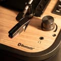 Miniatyrbild 5 av 9: Classic Phono Retro skivspelare - Vinylfodral med Bluetooth - Autostopp - TT-116BK - Svart