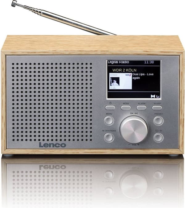 Lenco DAR-017WD træ (DAR-017WD)