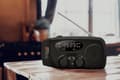 Miniatyrbillede 9 af 9: Technaxx TX-238 Emergency Radio AM, FM Emergency Radio Håndsving, Solpanel, Lommelygte, Genopladelig Sort
