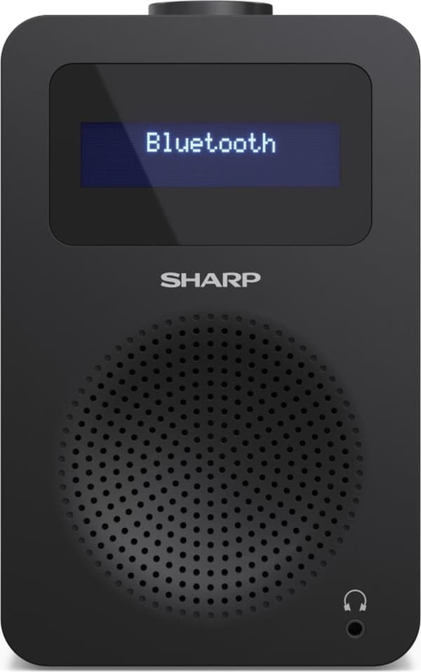 Sharp DR-430(BK) Tokyo Digital DAB+ - FM-radio med Bluetooth - svart