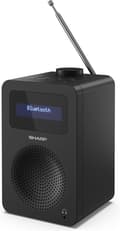 Miniatyrbild 1 av 5: Sharp DR-430(BK) Tokyo Digital DAB+ - FM-radio med Bluetooth - svart