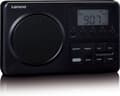 Miniatyrbillede 3 af 7: LENCO MPR-035BK - Kompakt bærbar FM-radio med LCD-skærm - Sort