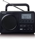 Miniatyrbillede 1 af 7: LENCO MPR-035BK - Kompakt bærbar FM-radio med LCD-skærm - Sort