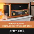 Miniatyrbild 8 av 10: Lenco TCD-2571 trä (TCD-2571)