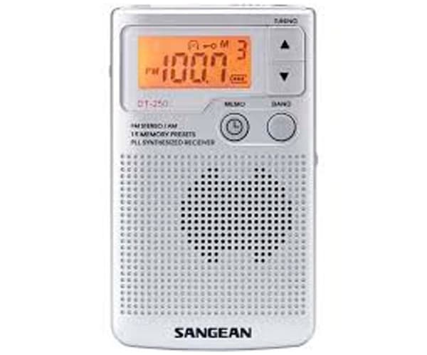 Sangean Dt-250 Bærbar Radio Søvfarvet