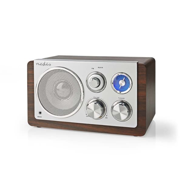FM-radio, brun