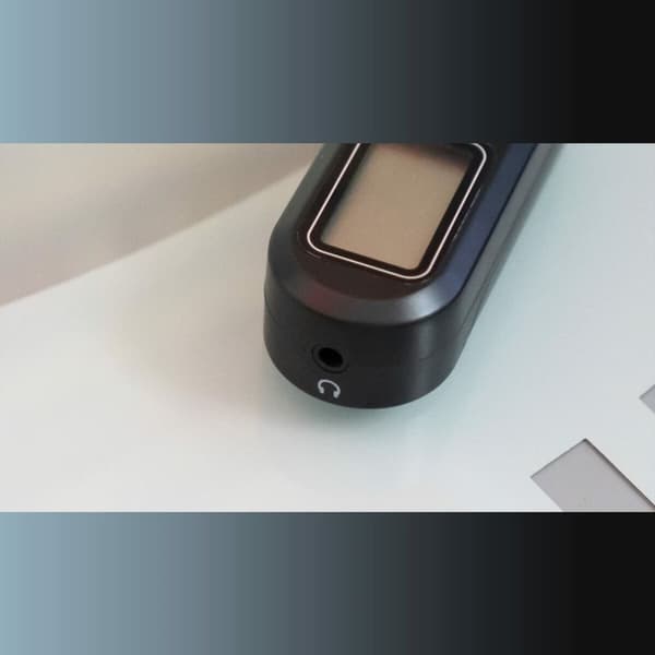 Bärbar Digitalradio ELBE RF96 Svart FM