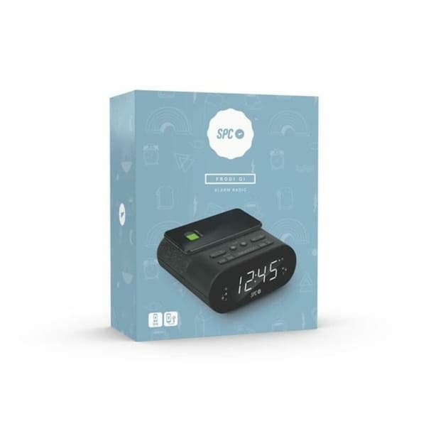 Vækkeur med trådløs oplader SPC 1 (1 enheder)