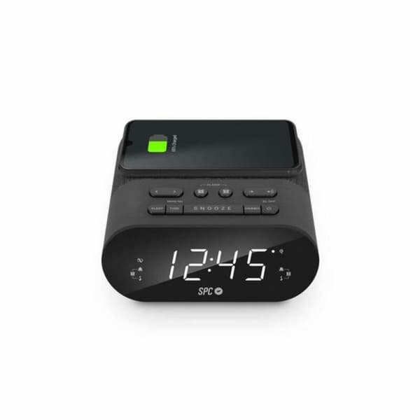 Vækkeur med trådløs oplader SPC 1 (1 enheder)
