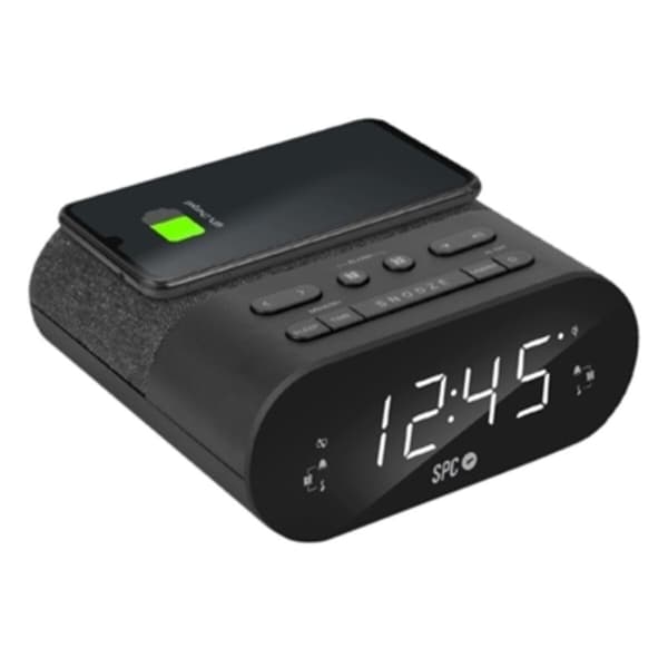Vækkeur med trådløs oplader SPC 1 (1 enheder)