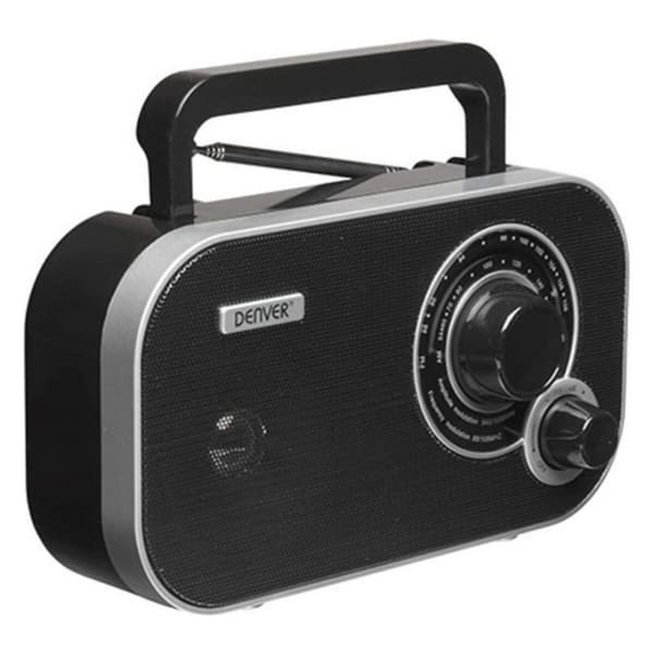 Transistorradio Denver Electronics TR-51 Black AM/FM-tuner Sort
