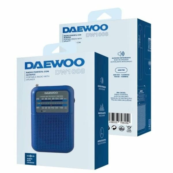 Transistorradio Daewoo DW1008BL
