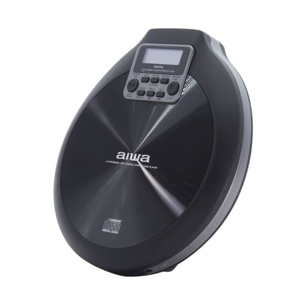 CD/MP3-Spiller Aiwa Bærbar Svart