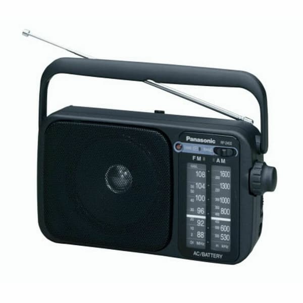 Transistorradio Panasonic RF-2400D Sort