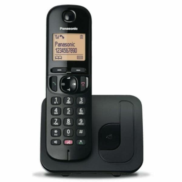 Langaton puhelin Panasonic KX-TGC250SPB Musta 1,6" musta