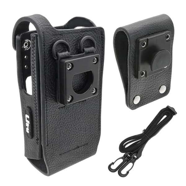 Läderhölster till Motorola DP4801Ex / XPR3500 / DGP8550E / XPR7550