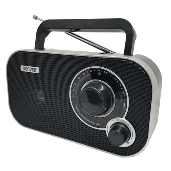 Transistorradio Denver Electronics TR-51 Black AM/FM-tuner Sort