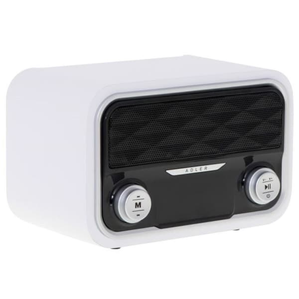 Radio Adler AD 1185 Hvid