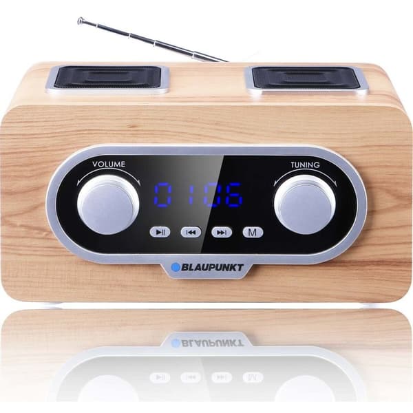 Radio Blaupunkt PP5.2CR Valkoinen Ruskea Puu