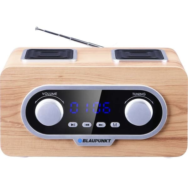 Radio Blaupunkt PP5.2CR Valkoinen Ruskea Puu