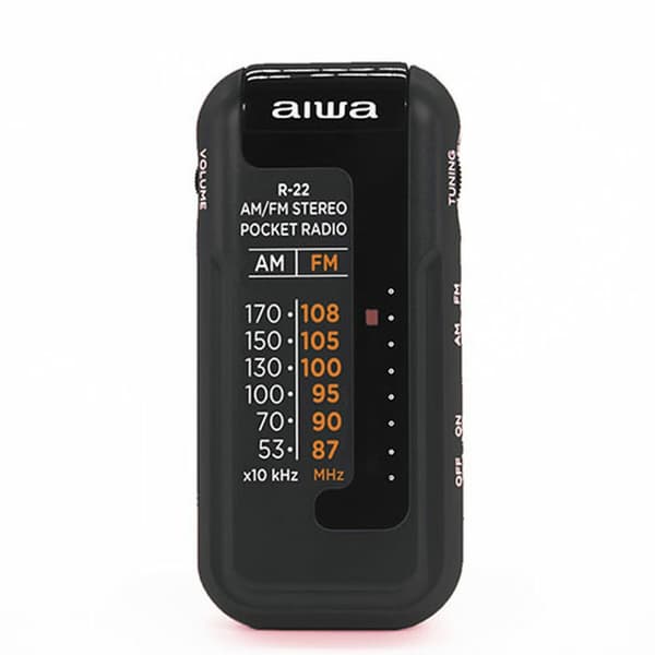 Radio Aiwa R22TN Musta