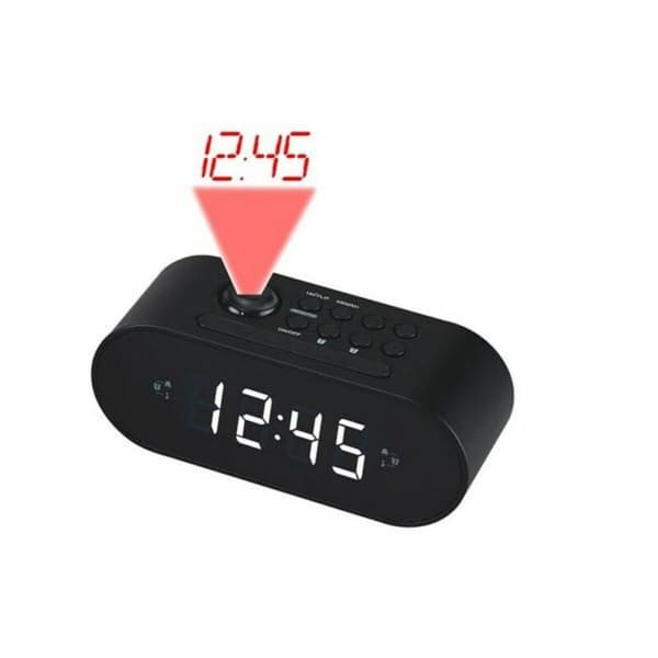 Kelloradio Denver Electronics CRP-717BLACK 1" LED