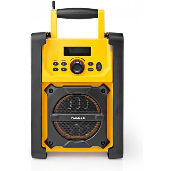 Nedis arbejdslistradio, gul (RDFM3100YW)