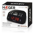 Miniatyrbild 1 av 4: Klockradio Haeger RA-06B.005B Svart