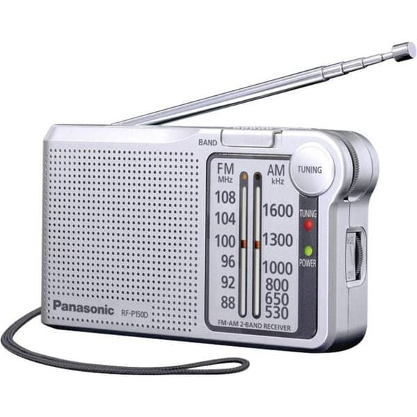PANASONIC RF-P150DEG Bärbar radio - AM/FM digital radiomottagare - 150mW inbyggd högtalare