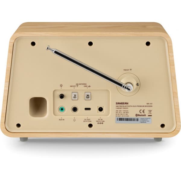 Sangean WR-101 bordradio, Bluetooth, lys eg