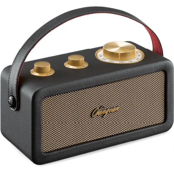 Sangean RA-101 bærbar radio, sort/guld