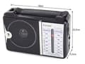 Miniatyrbillede 7 af 10: Mini Retro AM/FM Radio - SW1&2