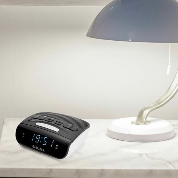 Klockradio Aiwa CR-15 Svart