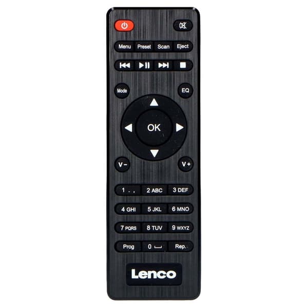 Lenco Internett / DAB+ / FM-radio med CD-spiller og Bluetooth® Svart
