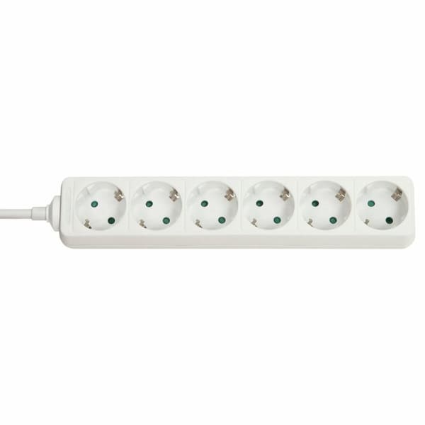 Schuko Multikontakt med 6 Stikkontakter LINDY 73102 1,4 m