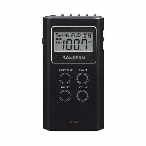 Radio Sangean DT120B NEGRO Sort