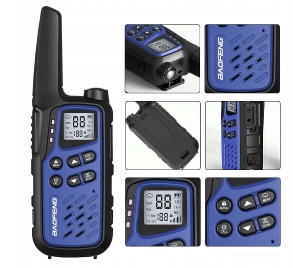 Walkie-Talkie Baofeng BF-T25E Blå