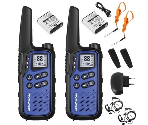 Walkie-Talkie Baofeng BF-T25E Blå