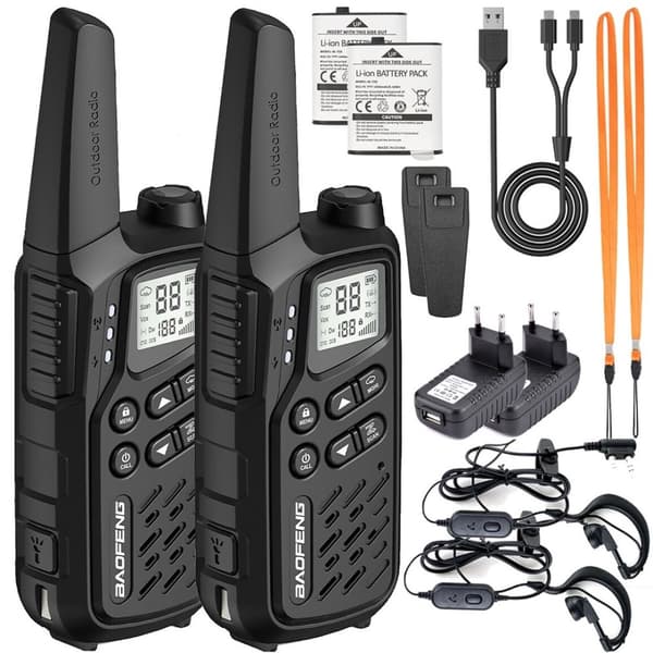 Radiopuhelin Baofeng BF-T25E musta