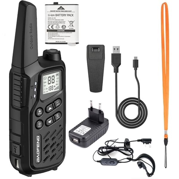 Radiopuhelin Baofeng BF-T25E musta