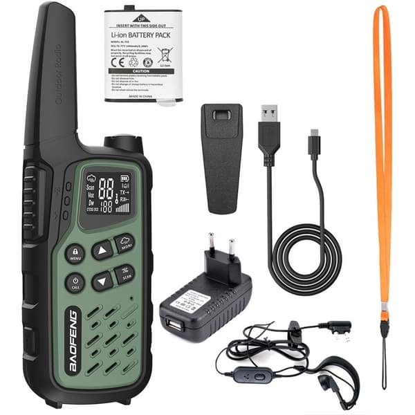 Walkie-Talkie Baofeng BF-T25E Grön