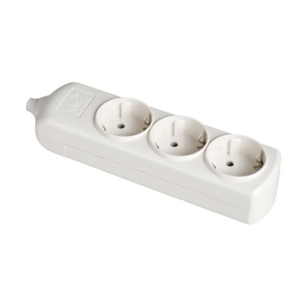Skjøteledning med 3 uttak uten bryter Solera 8003 3500 W 250 V 16 A